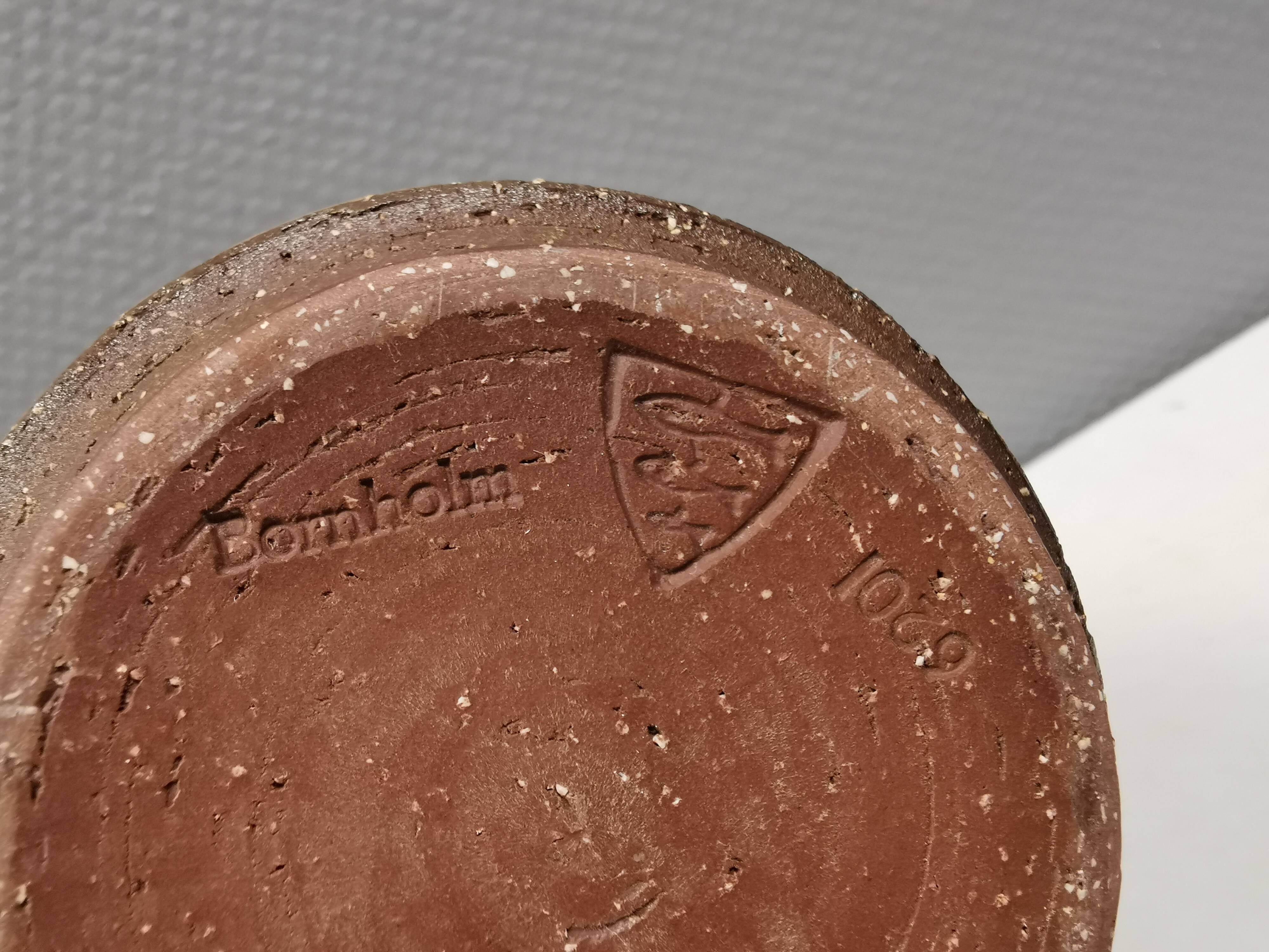 Ceramic vase from the 1960-1970s, made by Danish Michael Andersen