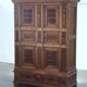 Vintage 1930s Solid Oak Danish Brutalist / Formhouse Cabinet