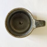 Trio of stoneware mugs