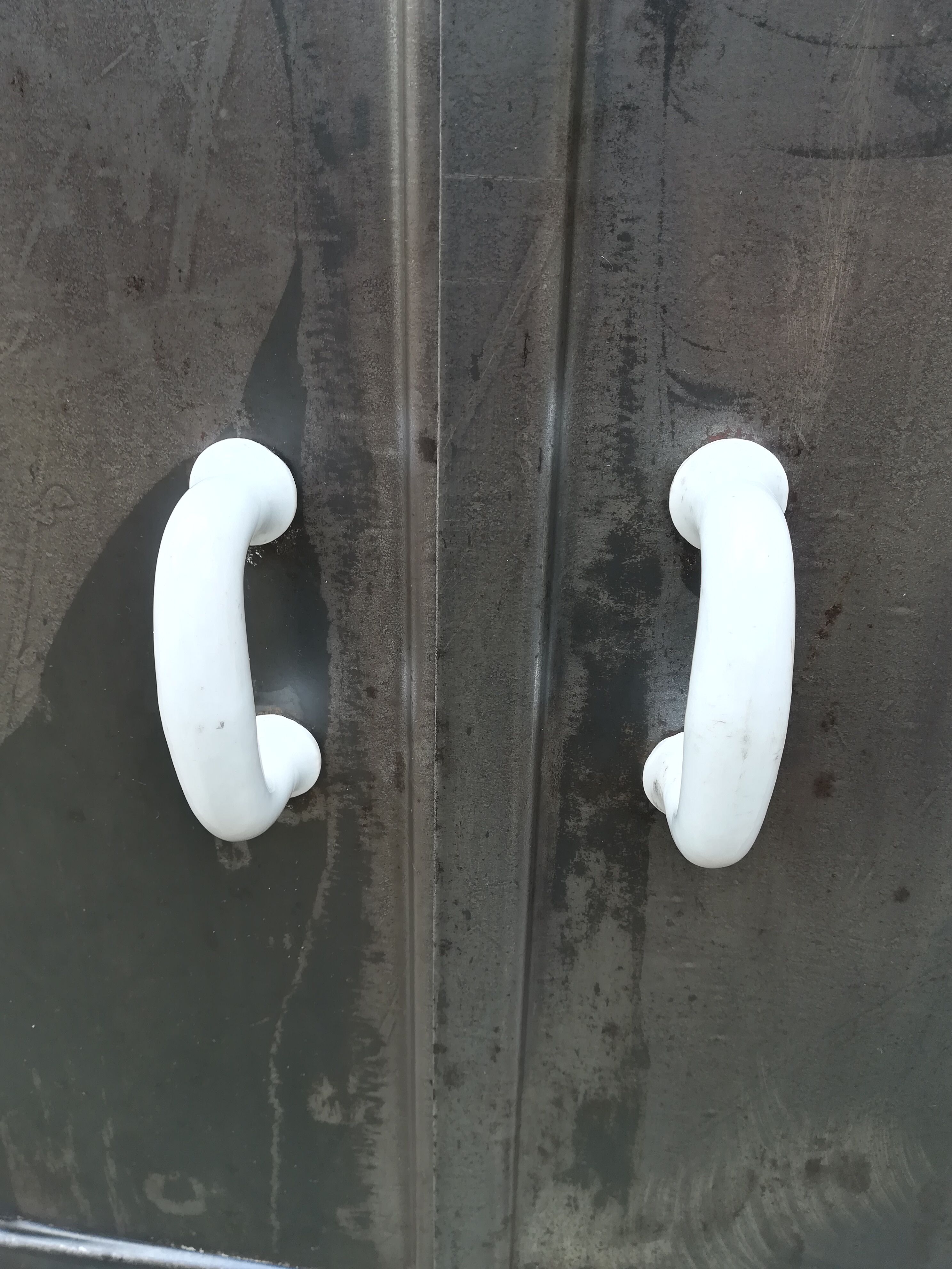 Sheet metal industrial furniture sideboard