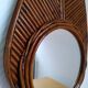 Pair of rattan mirrors, 1960