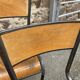 set of 4 industrial school chairs vintage school communities French School chairs Mullca