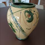 vase in ceramic of the Gard