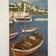 Marine, view of a Mediterranean port signed Chevalier, 20th century.