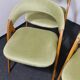 Set of 5 vintage WK mobel dining chairs