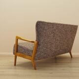 Beech sofa, Danish design, 1960s, manufacturer: Fritz Hansen