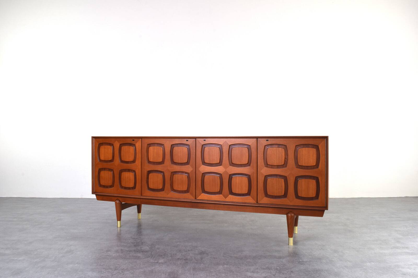 Mid-Century Teak Sideboard by Rolf Rastad & Adolf Relling for Gustav Bahus