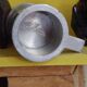 Concorde branded pewter whiskey jigger
