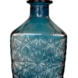 Blue glass bottle