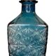 Flacon verre bleu