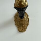 Wall lamp - patinated bronze - renowned décor - Empire style