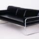 Bauhaus Sofa in Chrome and Leather by Hynek Gottwald, Czech, 1930s