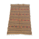 Handmade biker kilim rug in pure wool - 185x115cm