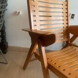 Pair of Rex Niko Kralj Folding Armchairs