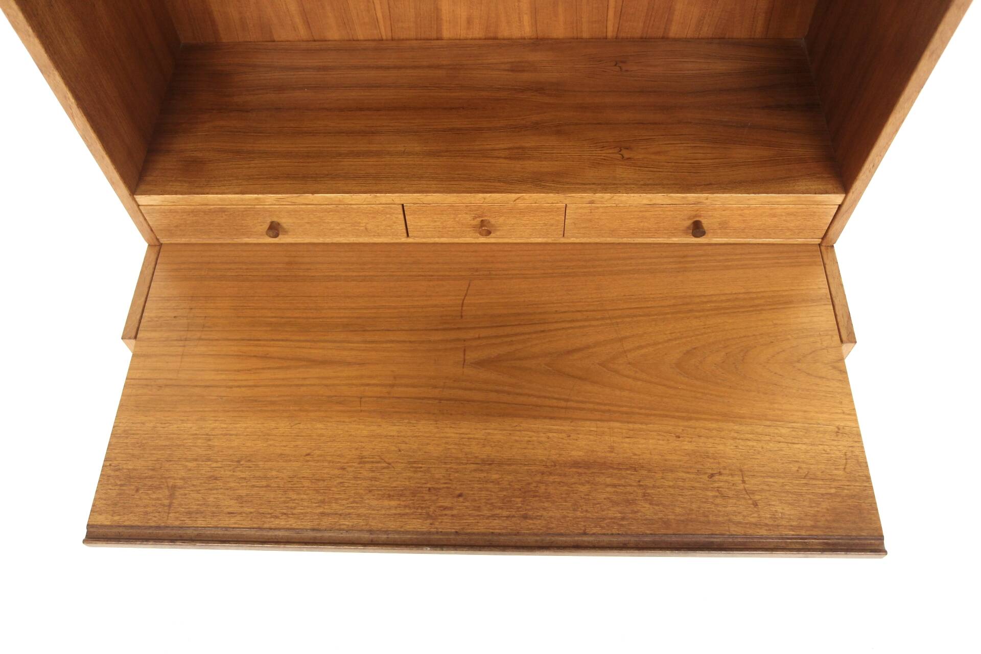 Commode-bibliothèque scandinave en teck, Suède, 1960