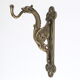 Gothic dragon rack, plant door or brass mantle holder