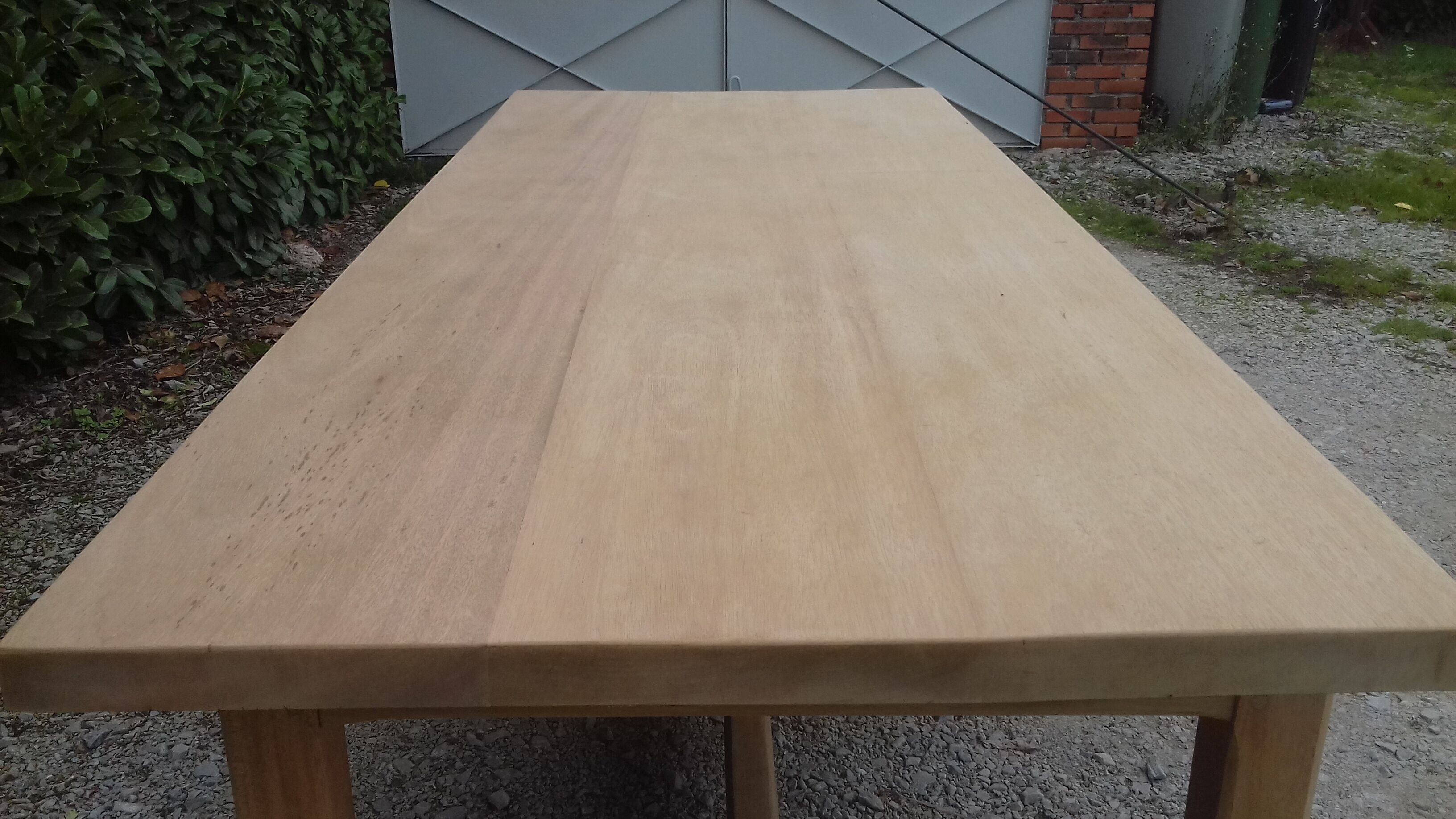 Farm table in solid oak