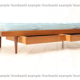 Vintage teak meridian