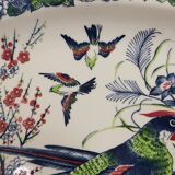 Ancien plat en faïence japonaise 46cm