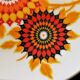 6 70's dessert plates in Winterling Bavaria porcelain