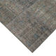 Handmade turkish overdyed 170 cm x 245 cm grey patchwork rug