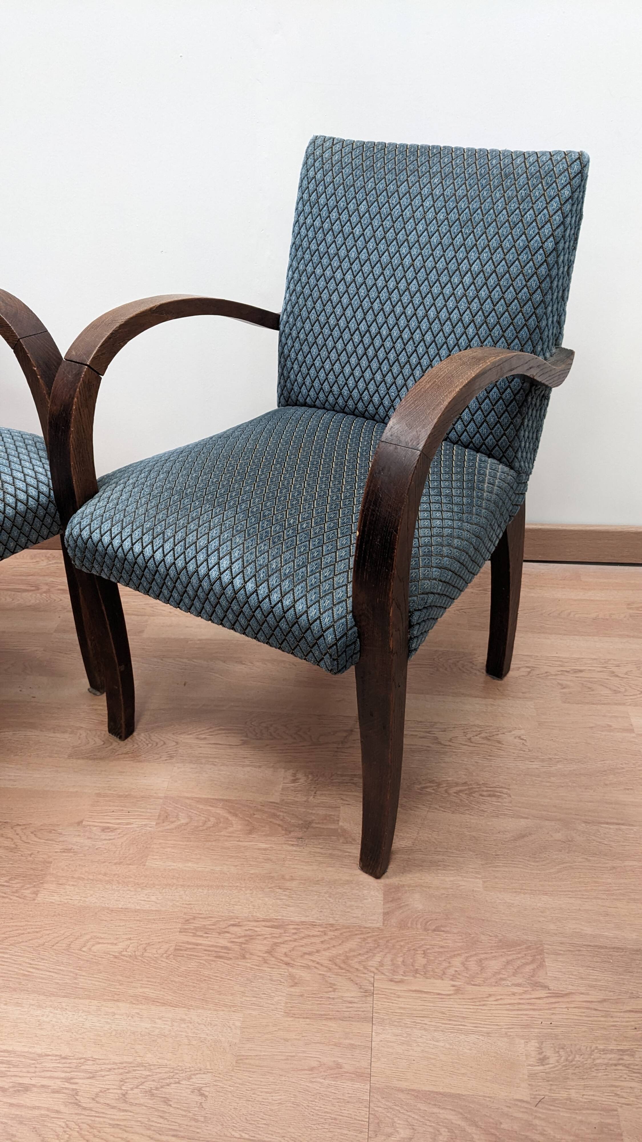 Bridge armchair (pair)