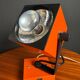 Philips orange wall lamp from the 1970s.