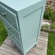 Chiffonier vintage 1960 vert eucalyptus
