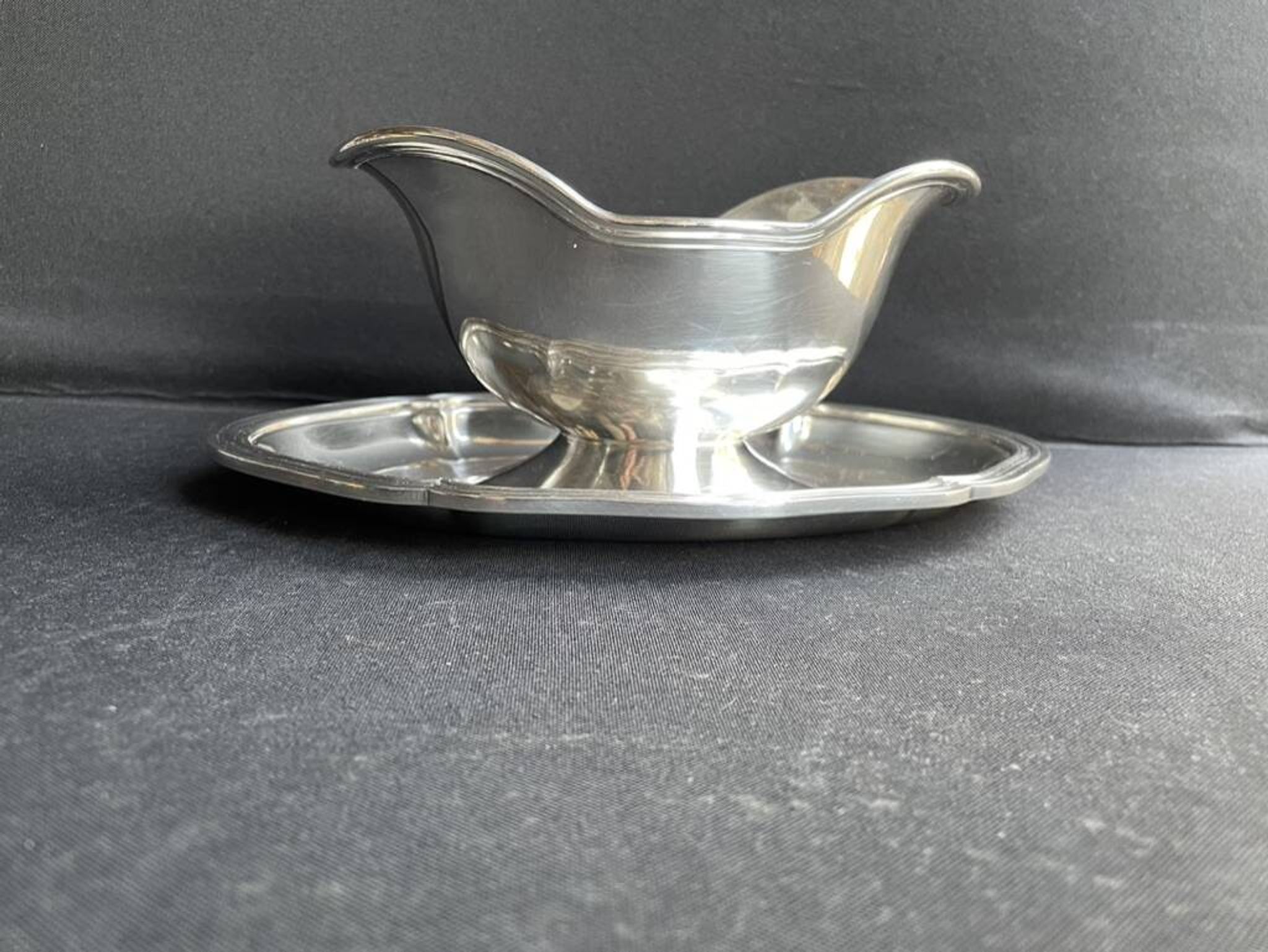 Saucière Christofle métal argenté