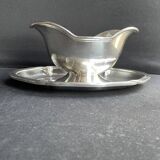 Christofle silver metal sauce boat