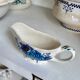 Mason's sauce boat in polychrome ironstone, "Belvedere" service - early 20th century