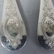 12 spoons & 11 forks Cailar Bayard (Christofle) silver-plated metal D178