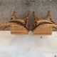 Rattan chair duo