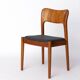 Set of 6 Niels Koefoed “Ole” Dining Chairs, Danish Mid Century Teak Chairs