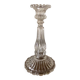 Antique glass candlestick