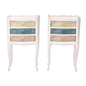 Bedside tables 1950 cherry tree