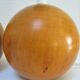 Two lamps balls solid wood By IMT italy vintage