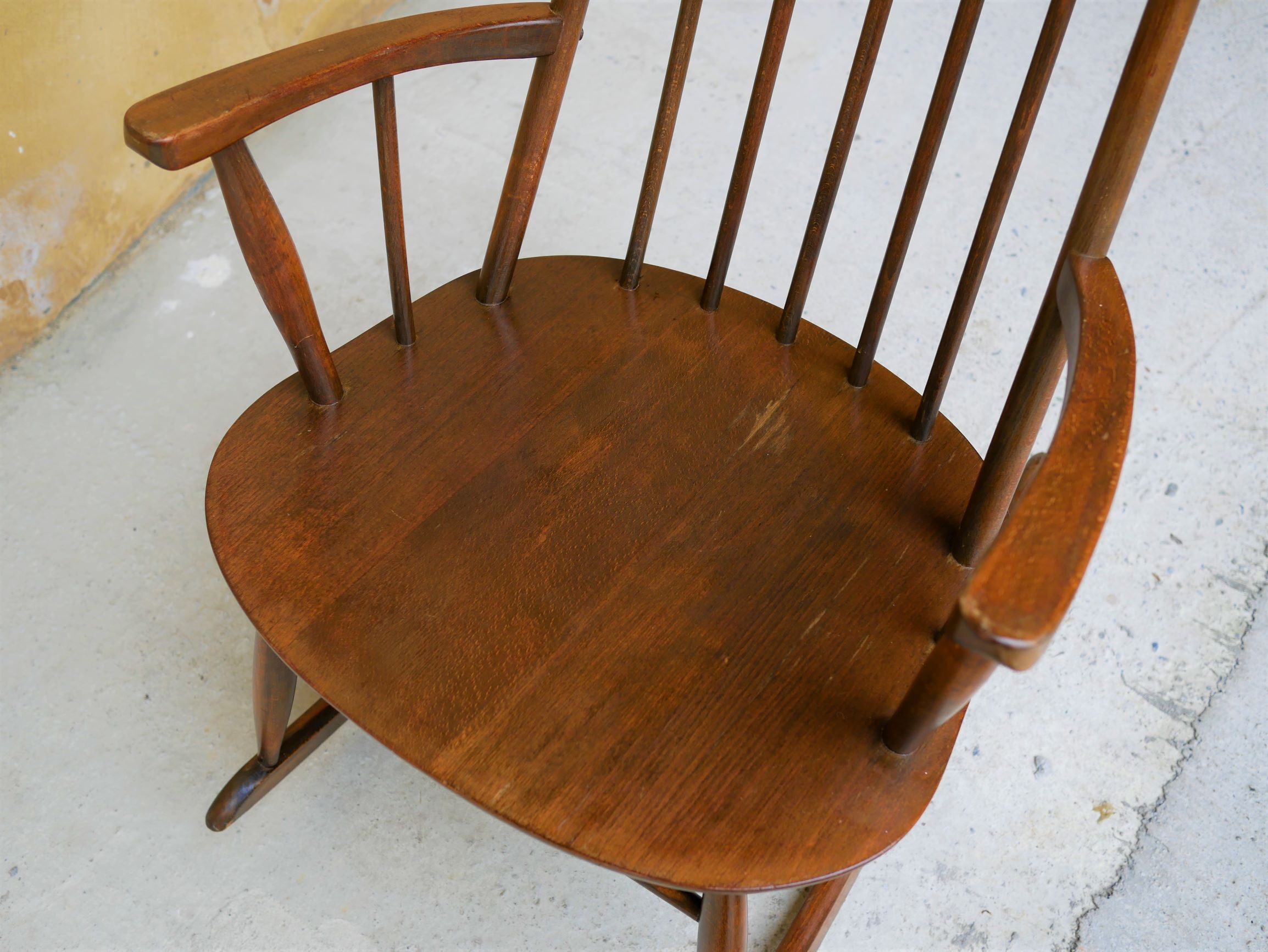 Rocking chair vintage par Stol Kamnik