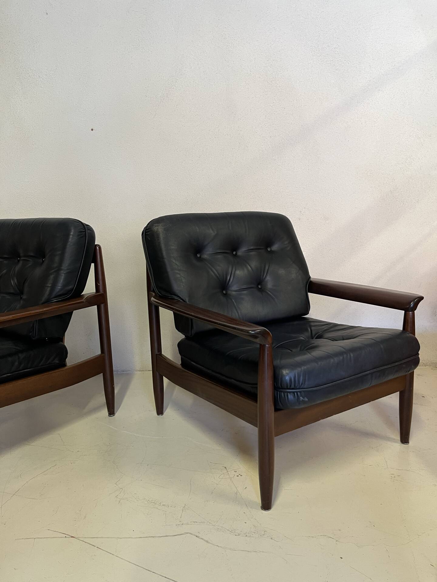 Paire de fauteuils scandinave danois