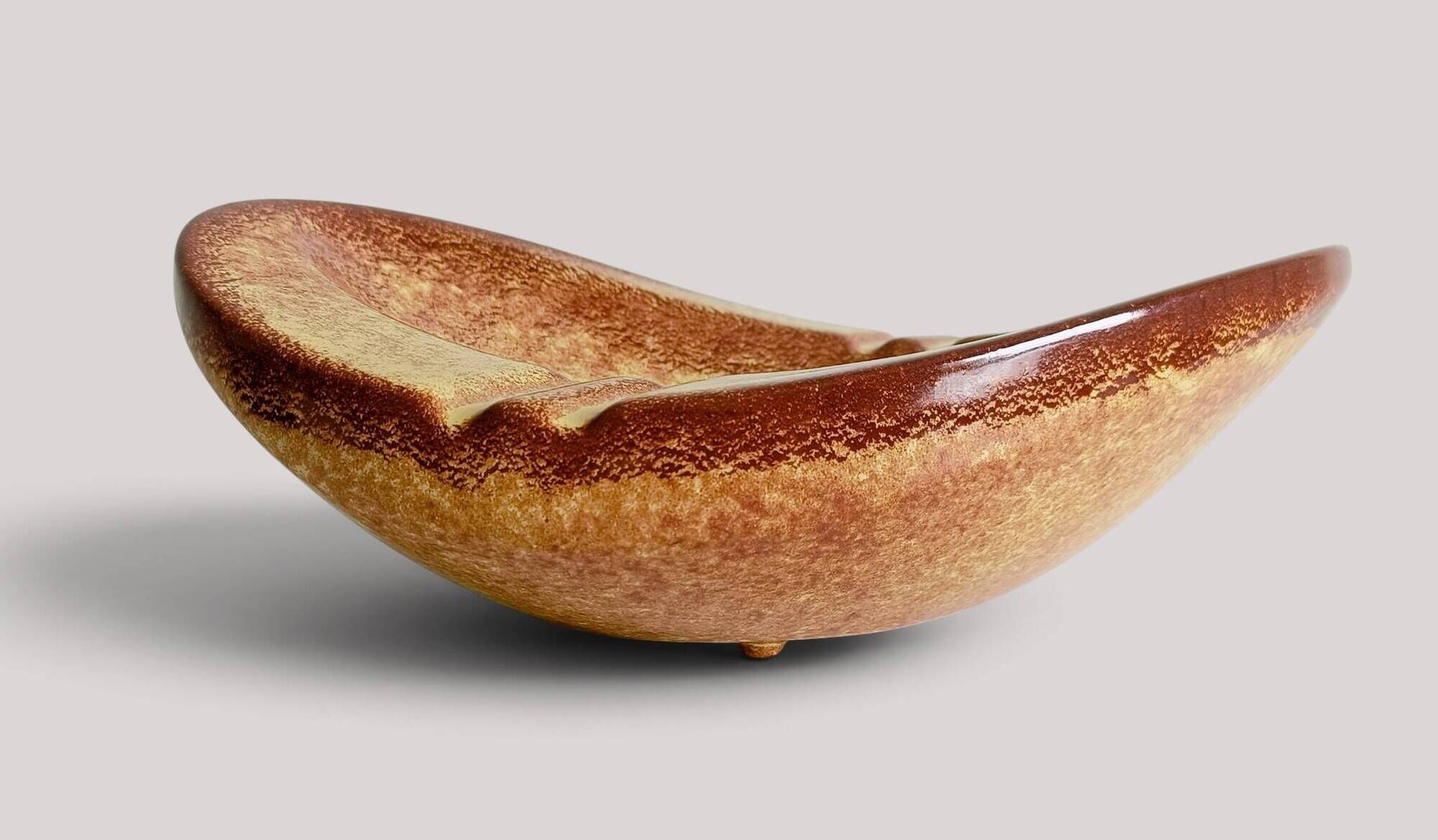 Ceramic ashtray Bertoncello Large or Catchall by Roberto Rigon, 1970s.