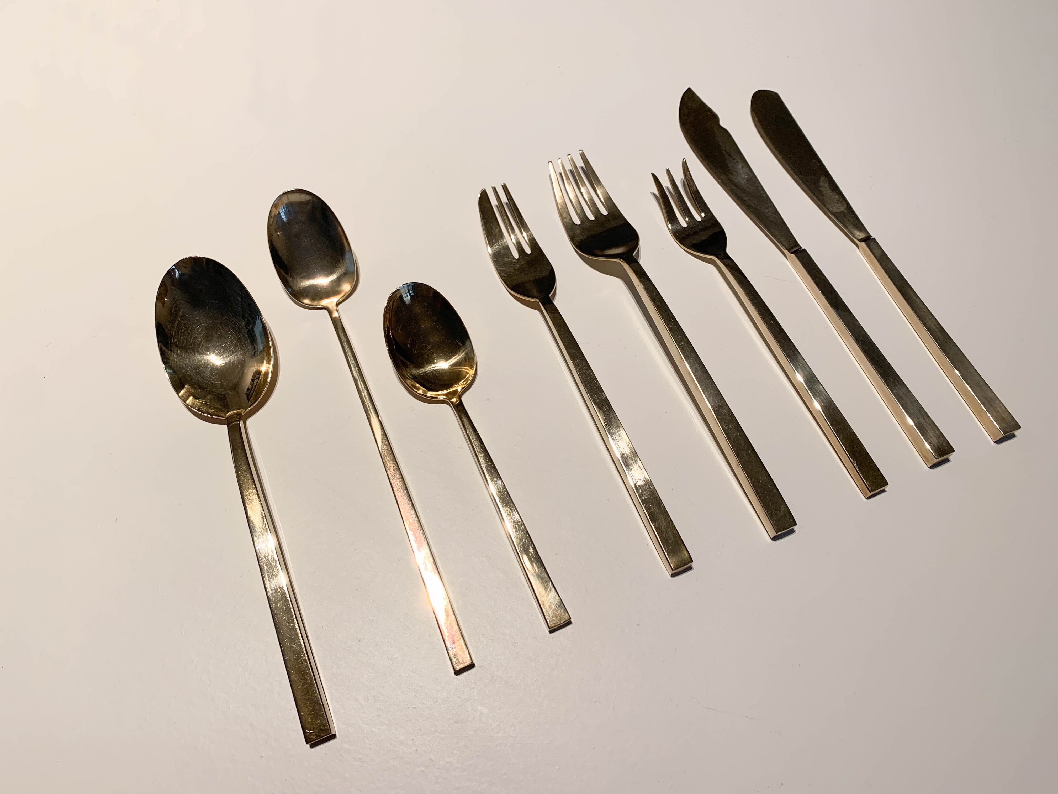 Cutlery service "Scanline" by Sigvard Bernadotte