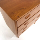 Scandinavian teak chest of drawers, Sweden, 1960