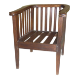 Colonial rosewood armchair early twentieth