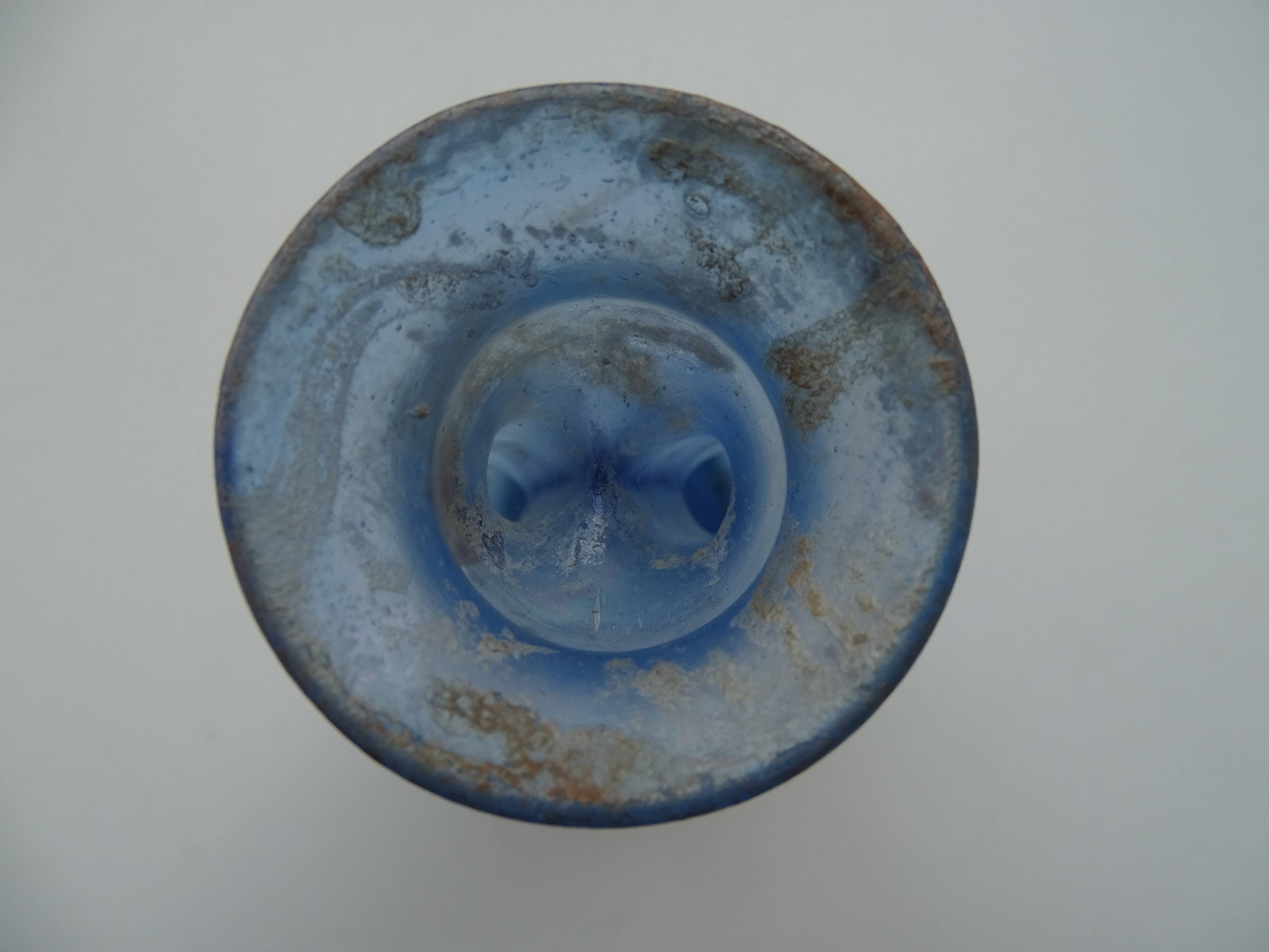 Miniature vase Scavo Seguso Vetri d'Arte Murano glass 1950