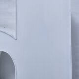 Letter lamp "D" plexiglass 80s