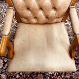 English Classic President Chair light brown Office chair