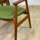 Pair of GM11 Sven Aage Eriksen 60s Danish armchairs