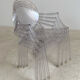 4 fauteuils Louis Ghost par Philippe Starck édition Kartell