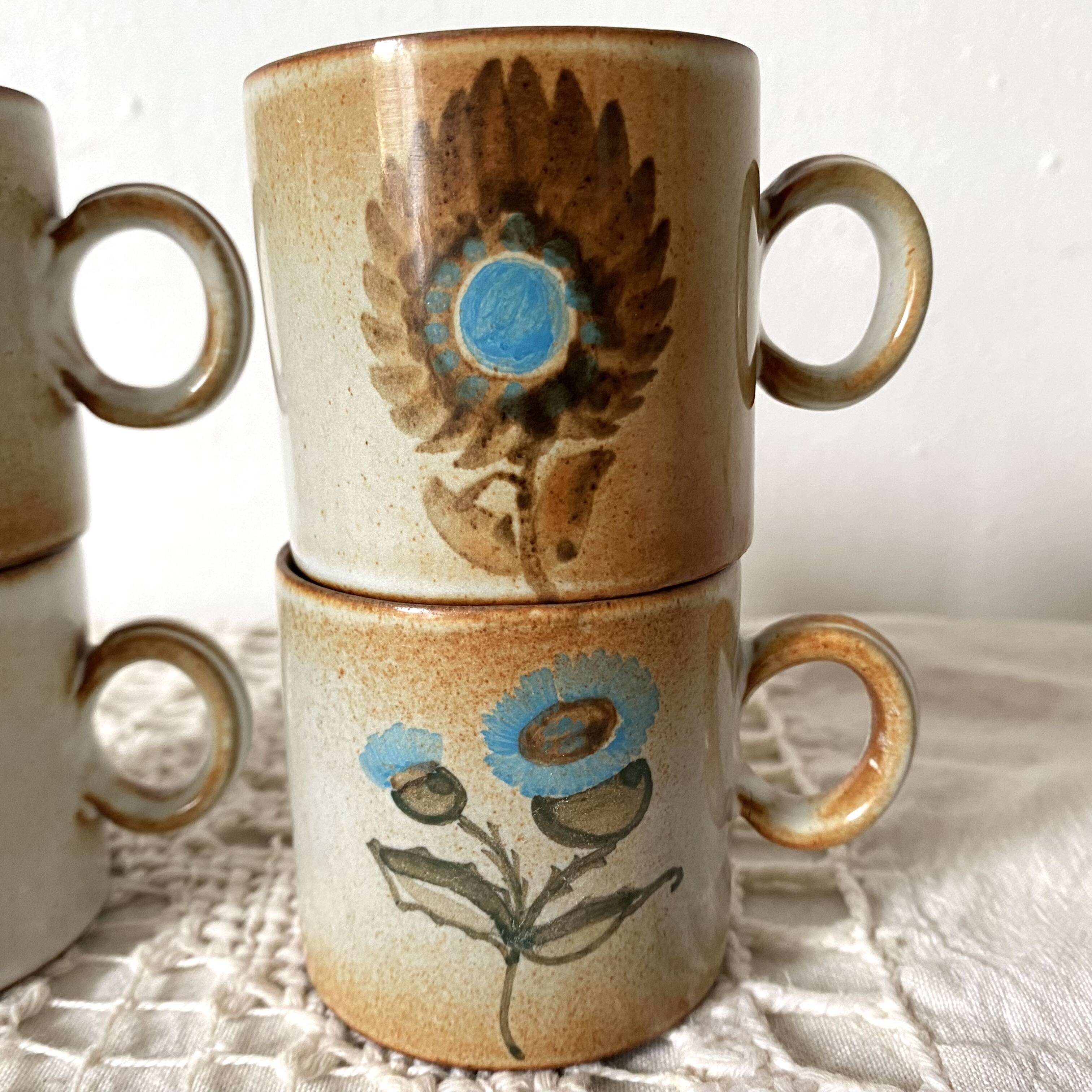 Marsh stoneware coffee cups