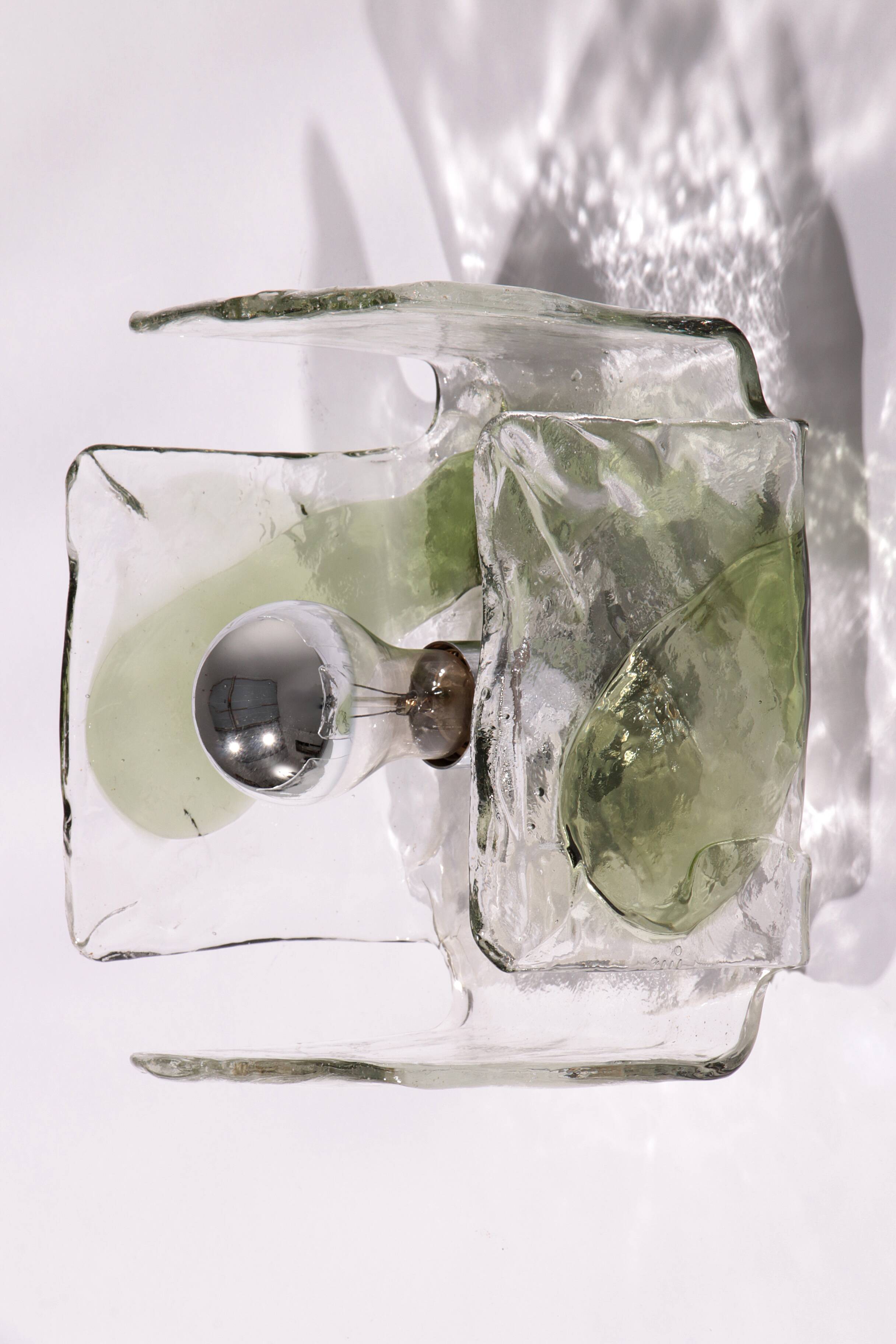 Carlo Nason wallamp from Muranoglass for Kalmar 1960 Austria